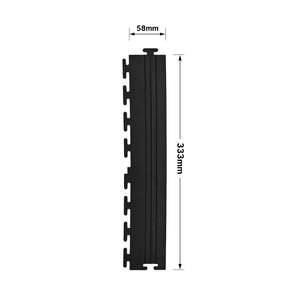 Dura Tile Edge Strip showing 333mm x 58mm dimensions