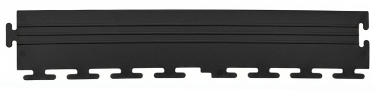 Black PVC Dura Tile edge trim