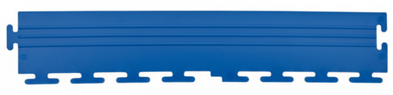 Blue PVC Dura Tile edge trim