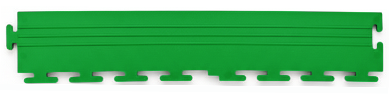 Green PVC Dura Tile edge trim