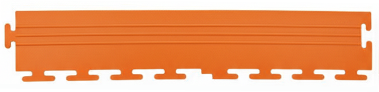 Orange PVC Dura Tile edge trim