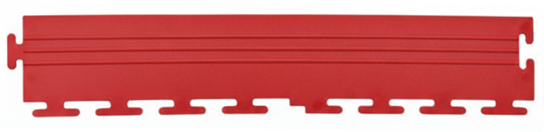 Red PVC Dura Tile edge trim