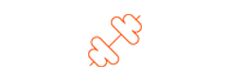 Icon of a dumbell