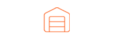Icon of a warehouse